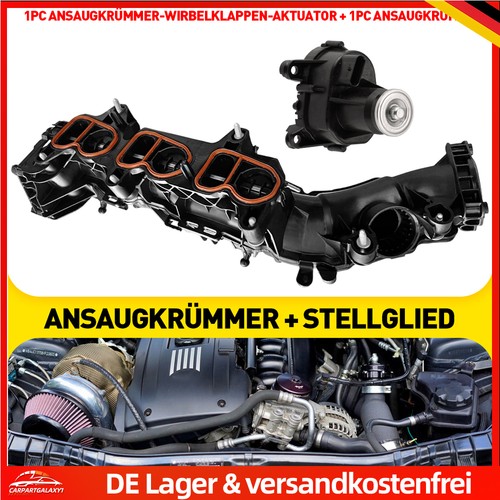 Ansaugkrümmer mit stellmotor - mit,