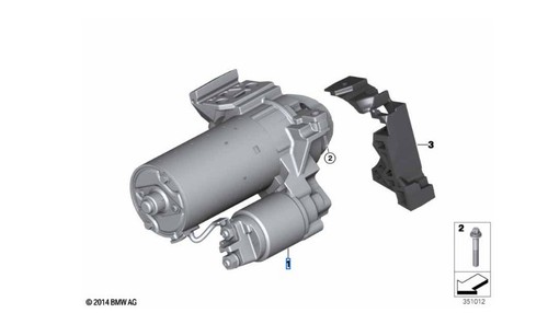 Bmw anlasser 114d 116d - 114d, 520d